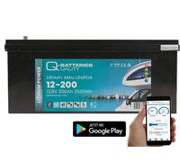 Q-Batteries Batería De Litio 12-200 12,8V 200Ah 2560Wh LiFePO4 Con Bluetooth