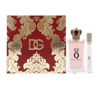 Q by Dolce and Gabbana - Juego de Regalo de 2 Piezas de Spray EDP de 3.3 onzas, Spray EDP de 0.33 onzas