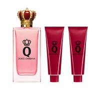 Q by dolce & gabbana eau de parfum 100ml + shower gel 50ml + body loti