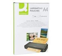 Bolsa de plastificar q-connect 303 x 216 mm 125 mc din a4 a caja de 100 unidades - KF04116