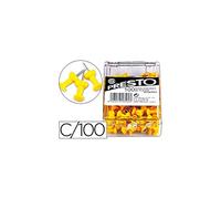 Señalizador de planos presto amarillo caja de 100 unidades - 18-AM