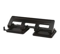 Taladrador q-connect kf01238 negro 4 taladros abertura 1,6 mm capacidad 16 hojas - KF01238