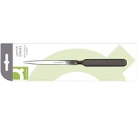 Abrecartas q-connect con mango de plastico negro longitud 190 mm - KF03983