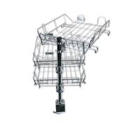 Q-Connect Bandeja Giratoria Metálica Cromada 3 Bandejas