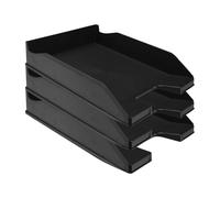 Bandeja sobremesa plastico q-connect negro opaco 240x70x340 mm - KF04189