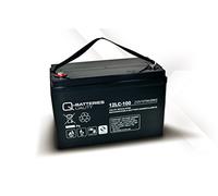 Q-Batteries 12LC-100 | Batería cíclica AGM 107Ah C20 12V