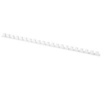 Q-Connect Binder 8 mm White 100 pieces - Sujetapapeles (8 mm, 31,8 cm)