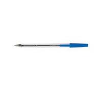 Boligrafo transparente q-connect azul medio kf26039 - KF26039