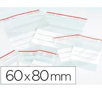 Q-Connect Bolsa De Plastico Autosellada 60X80 Mm Paquete De 100 Unidades - Q-CONNECT