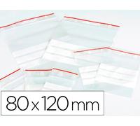 Q-Connect Bolsa De Plastico Autosellada 80X120 Mm Paquete De 100 Unidades - Q-CONNECT