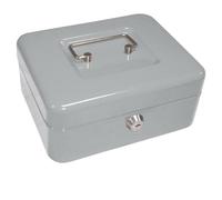 Caja caudales q-connect 8/ 200x160x90 mm plata con portamonedas - KF03320
