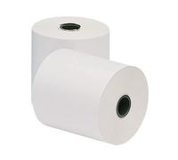 Q-Connect Calc Roll - Cinta de papel contínuo para calculadora (57 x 57 mm), bla