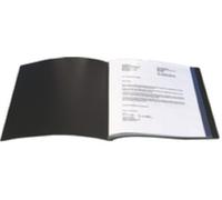 Q Connect - Cuaderno de presentaciones (10 compartimentos), color negro