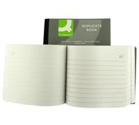 Q - Connect - Cuaderno duplicador (10,6 x 12,7 cm, raya de 8 mm, incluye hoja de calco)