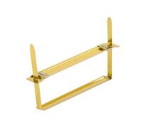 Encuadernador fastener q-connect dorado caja de 50 unidades - KF26117
