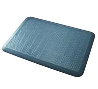 Q-CONNECT Esterilla antifatiga para Puestos de Trabajo de pie/cómoda/Alfombrilla de Trabajo para Estar de pie Saludable y sin Dolor/cojín cómodo para Escritorio de pie, 90 x 50 x 2 cm, Color: Negro