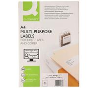 Etiquetas adhesivas Q-Connect Din A4 (210 x 1485 mm)