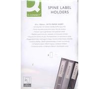 Bolsa Autoadhesiva Q-Connect para Lomo de Carpeta 55X102mm (Pack de 6 Unidades)