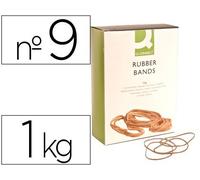Q-Connect - Gomillas Elásticas 1000 Gr Número 9 90 X 2 Mm