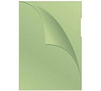 Q-Connect KF00309 - Fundas para documentos (A4, 100 unidades), color verde