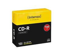 Q-Connect KF00419 CD-R 700 MB / 80 Minuten im Slim Jewel Case (paquete de 10)