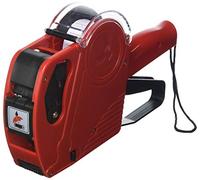 Q-Connect KF00712 - Etiquetadora, 225 x 135 x 40 mm, color rojo