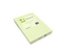 Q-Connect KF01093 - Papel Color Din A4 80 Gr Verde Paquete De 500 Hojas