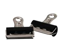 Q-CONNECT KF01288 pinza sujetapapel 10 pieza(s) - Sujetapapeles (Negro, 32 mm, 10 pieza(s))