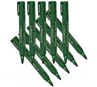 Rotulador q-connect marcador permanente verde punta redonda 3.0 mm - KF01773