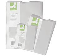 Q-Connect KF01948 - Fundas para tarjetas de visita, A5, 100 unidades