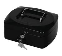 Q-Connect KF02602 - Caja fuerte (20,32 cm), color negro
