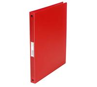 Q-Connect KF02920 - Carpeta de anillas, A4, 4 anillas, 16 mm, color rojo