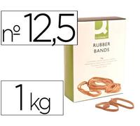 Q-Connect KF15183 - Bandas elásticas, 125 x 9 mm