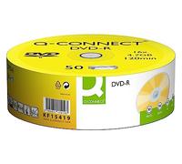 Q-Connect Kf15419 - Torre de DVD-R (50 unidades)