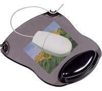 Q-CONNECT KF20084 alfombrilla para ratón Gris - Alfombrilla de ratón (Gris, Monó