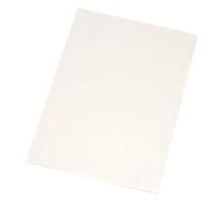 Carpeta dossier uñero plastico q-connect din a4 120 micras transparente caja de 100 unidades