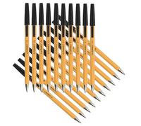 Q-Connect KF34046 - Bolígrafo (Negro, Multicolor, Fino, Alrededor, Ambidextro)