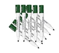 Q-Connect marcador de borrado en seco, color verde (KF26009)