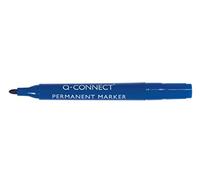 Q-Connect Marcador permanente de 2 mm, color azul