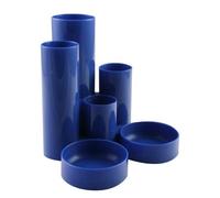 Q-Connect - Organizador de mesa, color azul