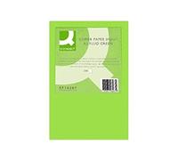Papel Color Q-Connect Din A3 80Gr Verde Neon Paquete De 500 Hojas