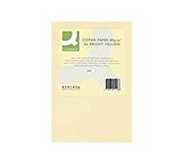 Q-CONNECT Papel de color DIN A4 80gr Crema – Paquete 500 hojas (KF16264)