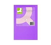 Q-Connect - Papel Color Din A4 80Gr Lila Paquete De 500 Hojas