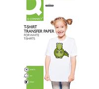 Q-Connect Papel Transferencia Para Tela KF01430 Din A4 -Bolsa De 10 Hojas