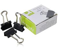 Q-Connect - Pinza reversible (10 unidades, acero, 19 mm) (KF01282)