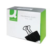 Q-CONNECT Pinza reversible KF01286 – 10 unidades, acero, 51 mm