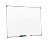 Pizarra blanca q-connect melamina marco de aluminio 180x90 cm - KF03579