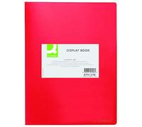 Q-CONNECT PP A4 380 micras 10 bolsillos rojo/archivo de documentos/bolsillos tipo 10/bolsillos abiertos tipo 10/índice N.a. / Pockets-N.a. / Material-PP/divisors-N.a. / Coating-N.a.