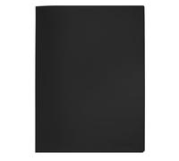 Q-CONNECT PP A4 380 micras 40 bolsillos negro con bolsillo frontal, archivador de documentos/tipo 40 bolsillos/bolsillos abiertos tipo superior/índice-N.a. / Pockets-N.a. / Material-PP
