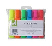 Q-Connect - Rotuladores de colores surtidos, 6 marcadores